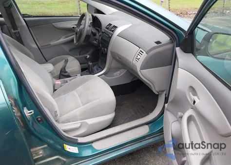 2009 Toyota Corolla из США, поврежденный, VIN 1NXBU40E49Z067864